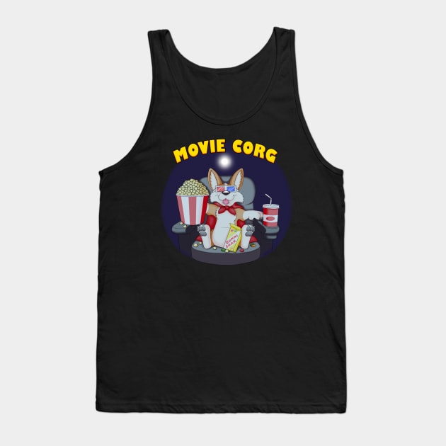 Movie Corg Tank Top by ProfessorThorgi